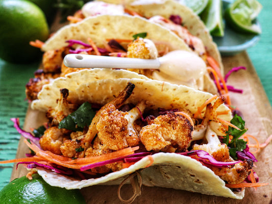 Spring Eats: Spicy Cauliflower Tacos