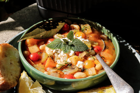White Bean and Vegetable Soup (Fasolada)