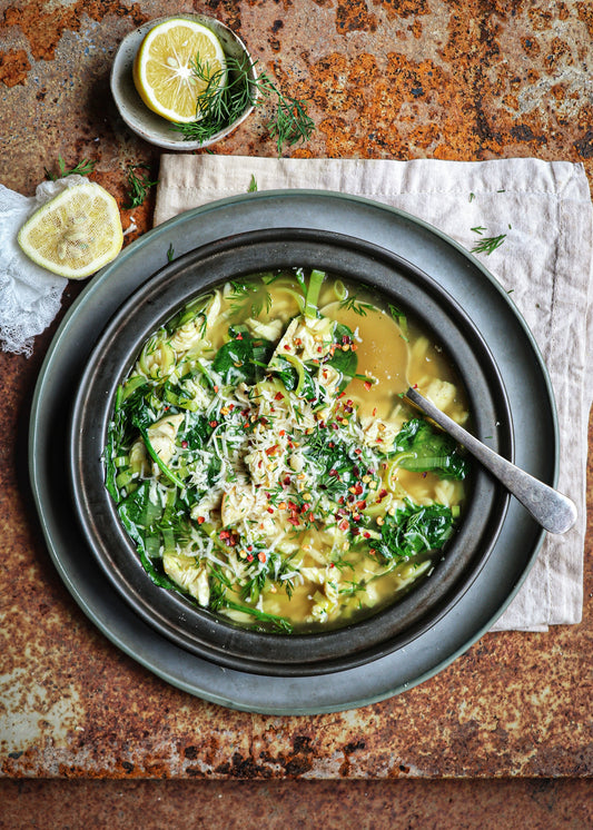 Winter Warmers: Chicken, Herb & Risoni Soup