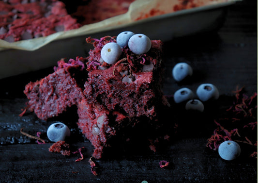 Roasted Beetroot and Dark Chocolate Brownies