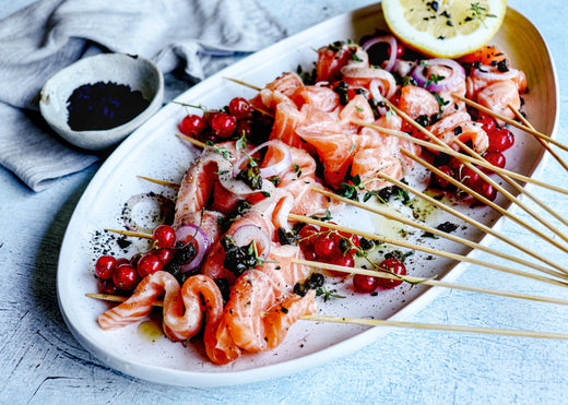 Summer Eats: Salmon Ceviche with Red Currants and Lemon Thyme