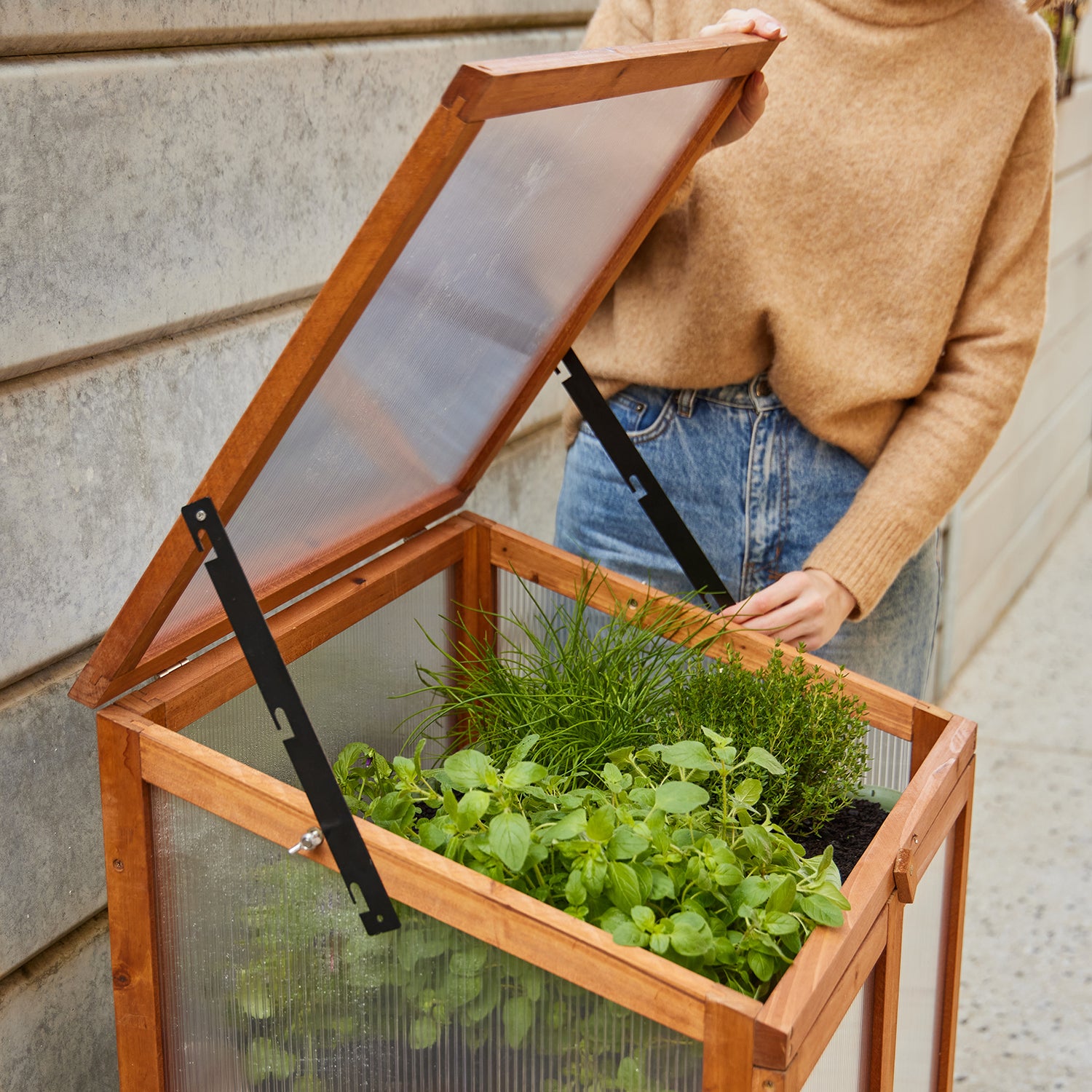 Timber Locker Greenhouse