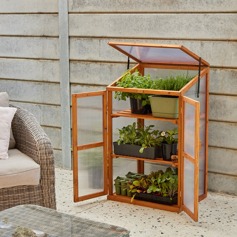 Timber Locker Greenhouse