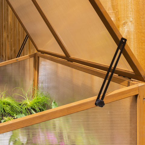 Timber Cold Frame Greenhouse