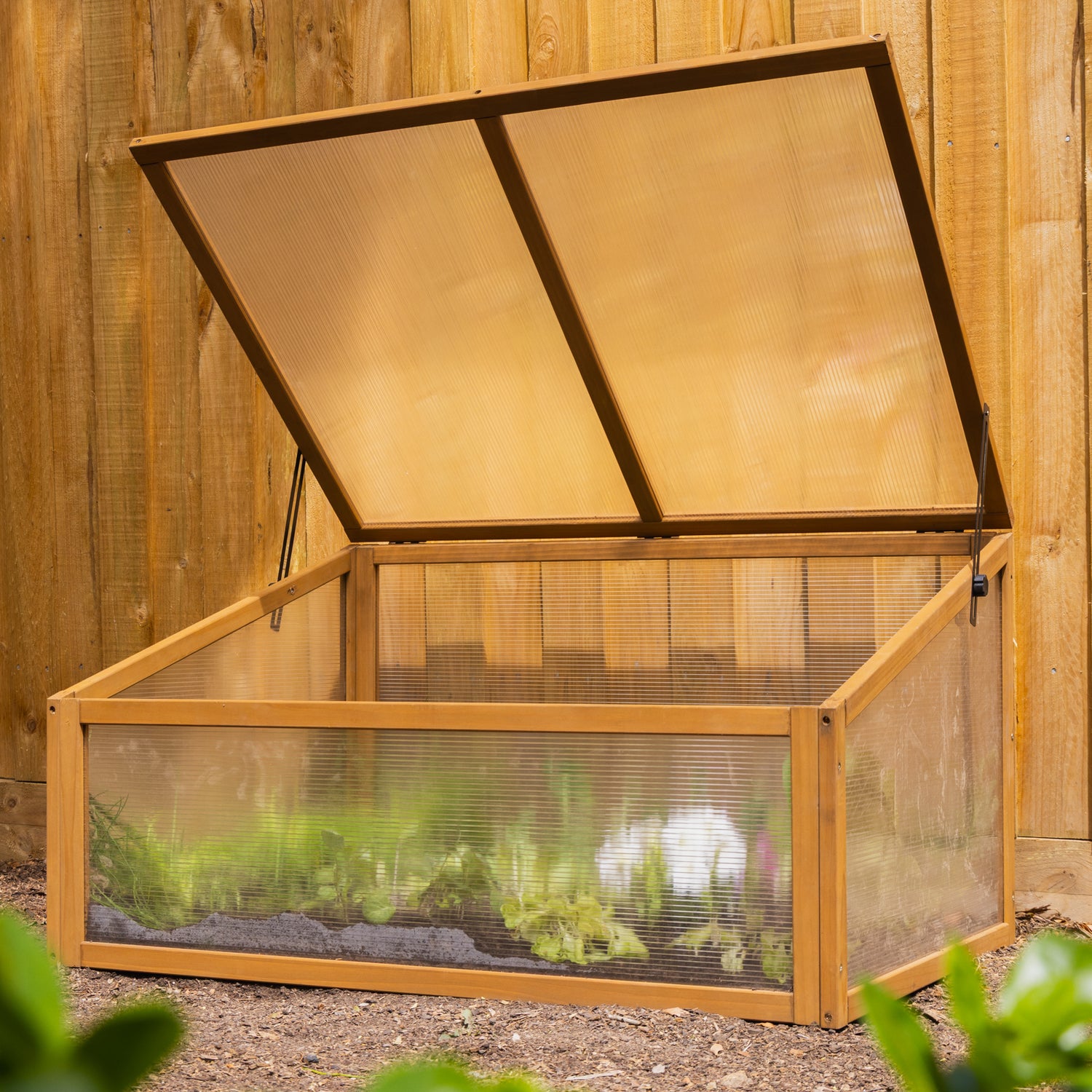 Timber Cold Frame Greenhouse