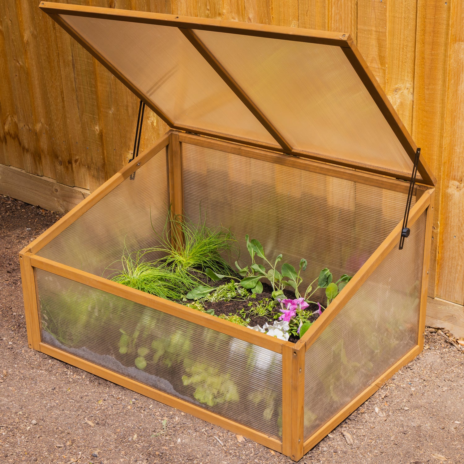 Timber Cold Frame Greenhouse