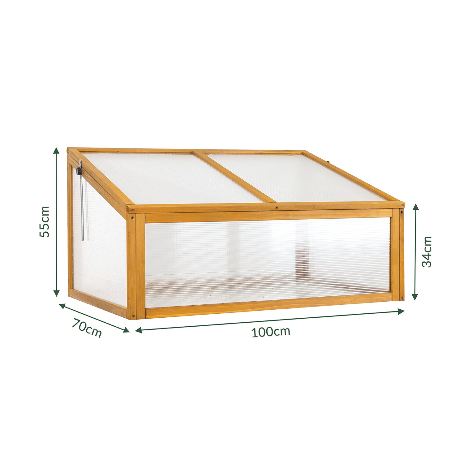 Timber Cold Frame Greenhouse