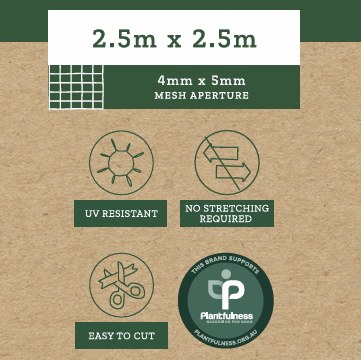 Anti-Animal Netting 2.5 x 2.5m